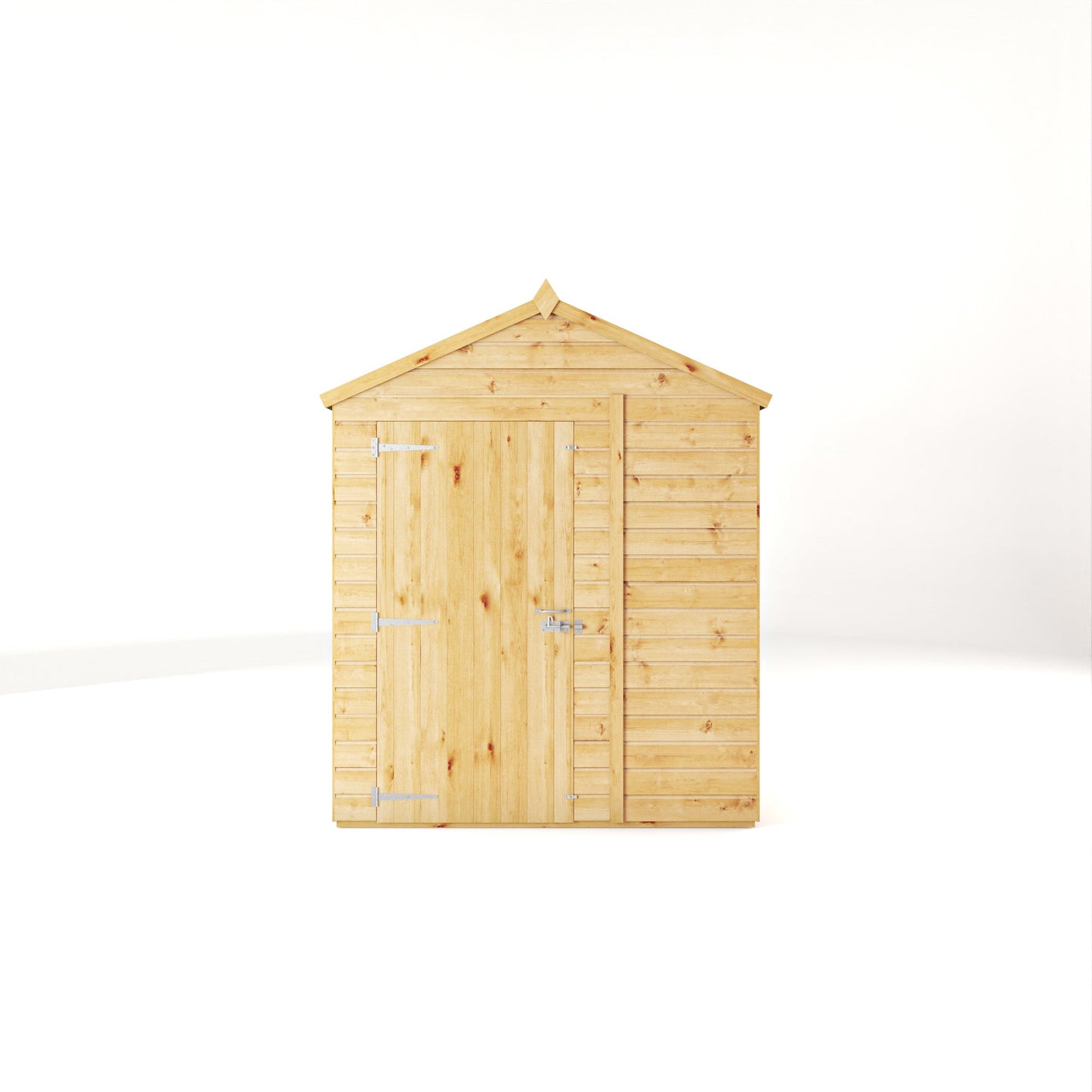 8 x 6 Woodsman Shiplap Apex - Styrene