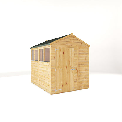 8 x 6 Woodsman Shiplap Apex - Styrene