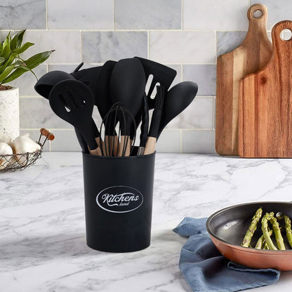 11-piece Silicone Kitchen Utensil Set