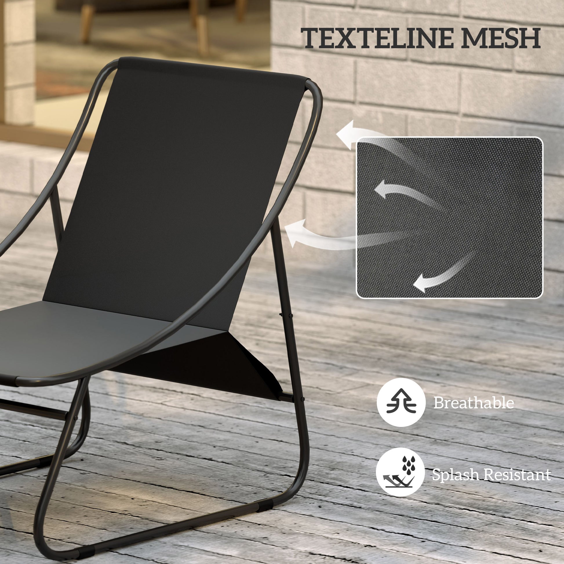 Outsunny 4 Seater Garden Furniture Set, Conversation Set with Loveseat Sofa, Chairs, Glass Coffee Table, Thick Cushions, Steel Outdoor Sofa for Balcony, Poolside, Conservatory, Light Grey