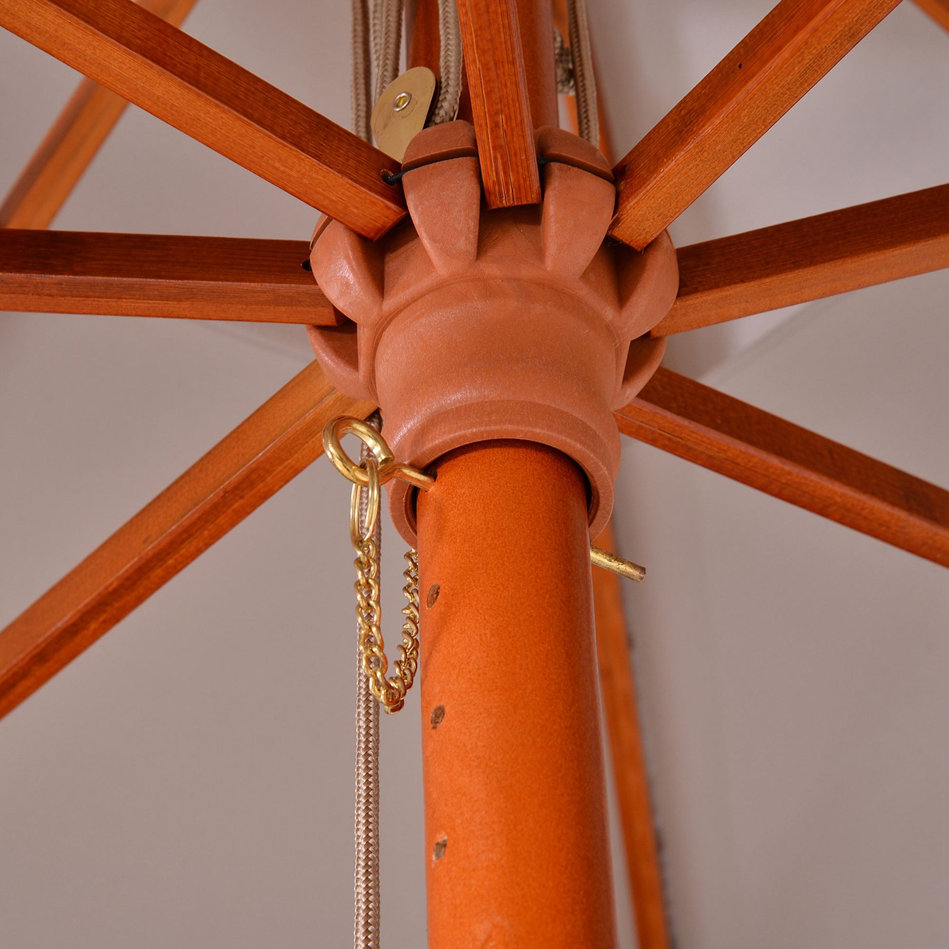 Outsunny 3 m Square Canopy Parasol - Grey