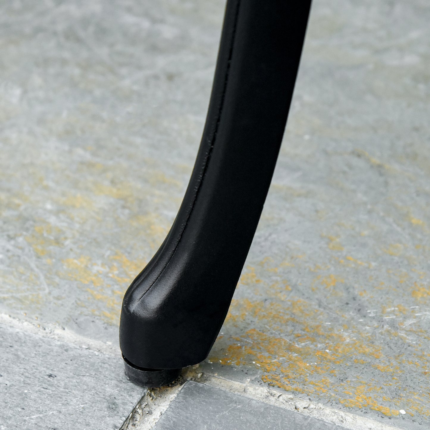 Outsunny 2-Seater Aluminium Garden Bench Loveseat Outdoor Furniture with Decorative Backrest & Ergonomic Armrest for Patio Terrace Porch