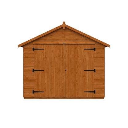 GardenArch 3x7 Apex Compact Wooden Shed