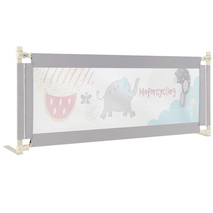 Bed Rail with Double Safety Lock for Toddlers
