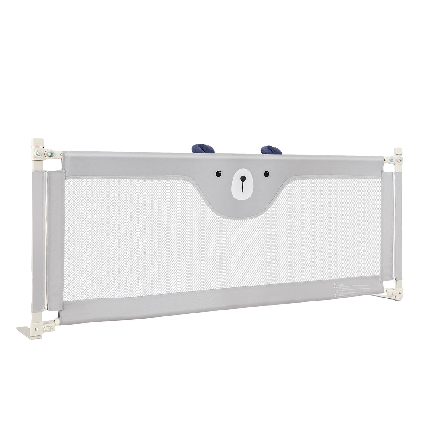 195cm Bed Rail with Double Safety Lock and Adjustable Height