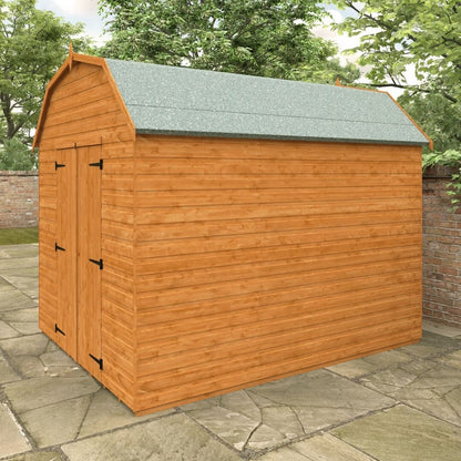 GardenArch 10x8 Barn Wooden Shed
