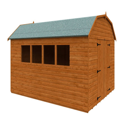 GardenArch 10x8 Barn Wooden Shed
