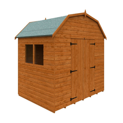 GardenArch 6x8 Barn Wooden Shed
