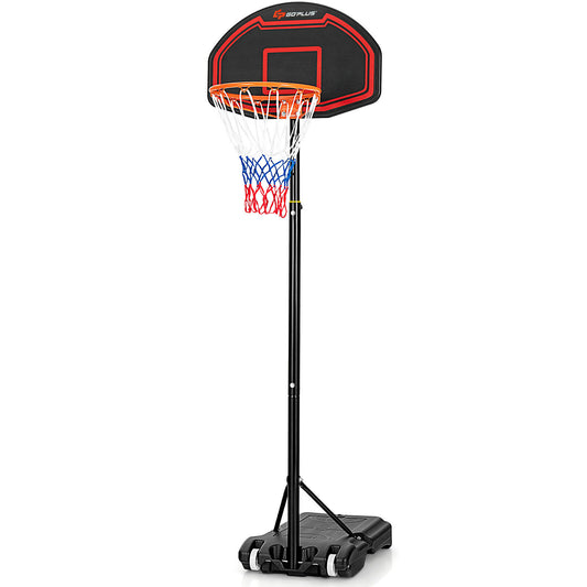 Adjustable Kids Basketball Hoop Stand with 5-Level Heights