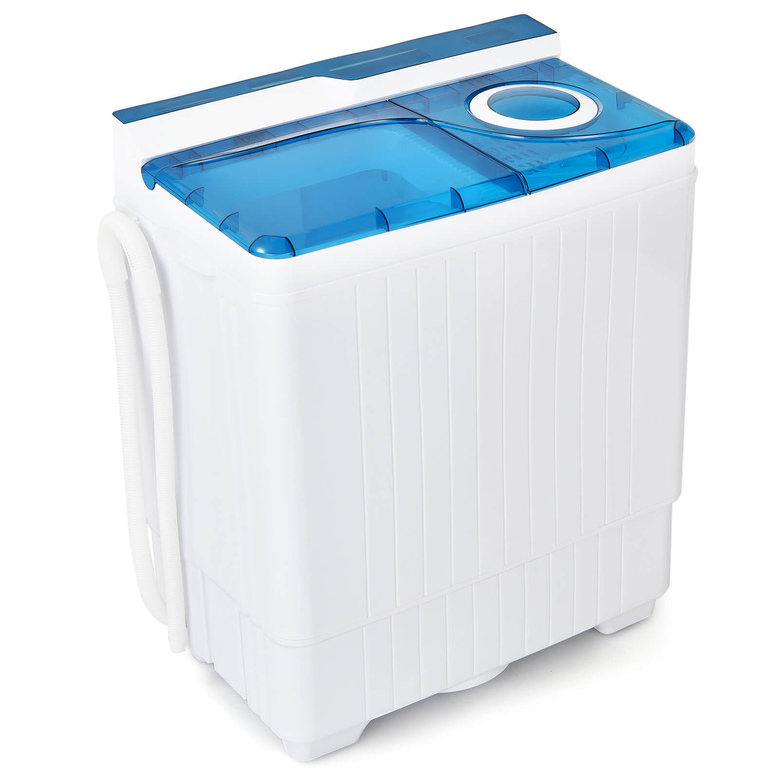 Portable Twin Tub Wash Machine with Spin Dryer-Blue – GardenArch