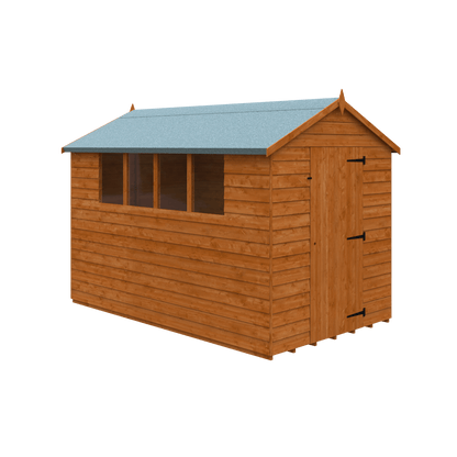 GardenArch 10x6 Budget Apex Wooden Shed