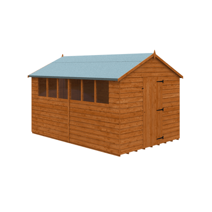 GardenArch 12x8 Budget Apex Wooden Shed