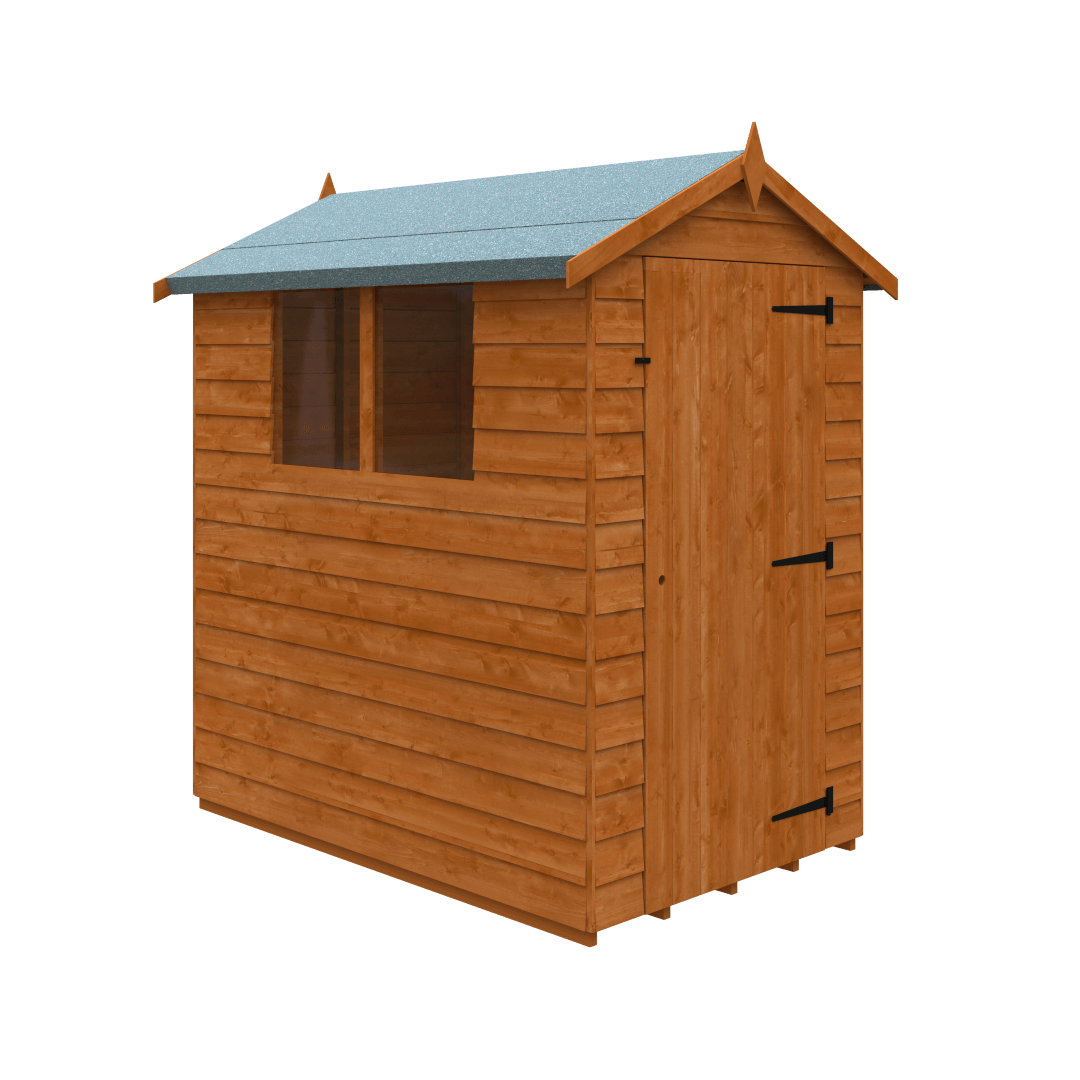 GardenArch 6x4 Budget Apex Wooden Shed