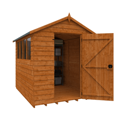GardenArch 8x6 Budget Apex Wooden Shed