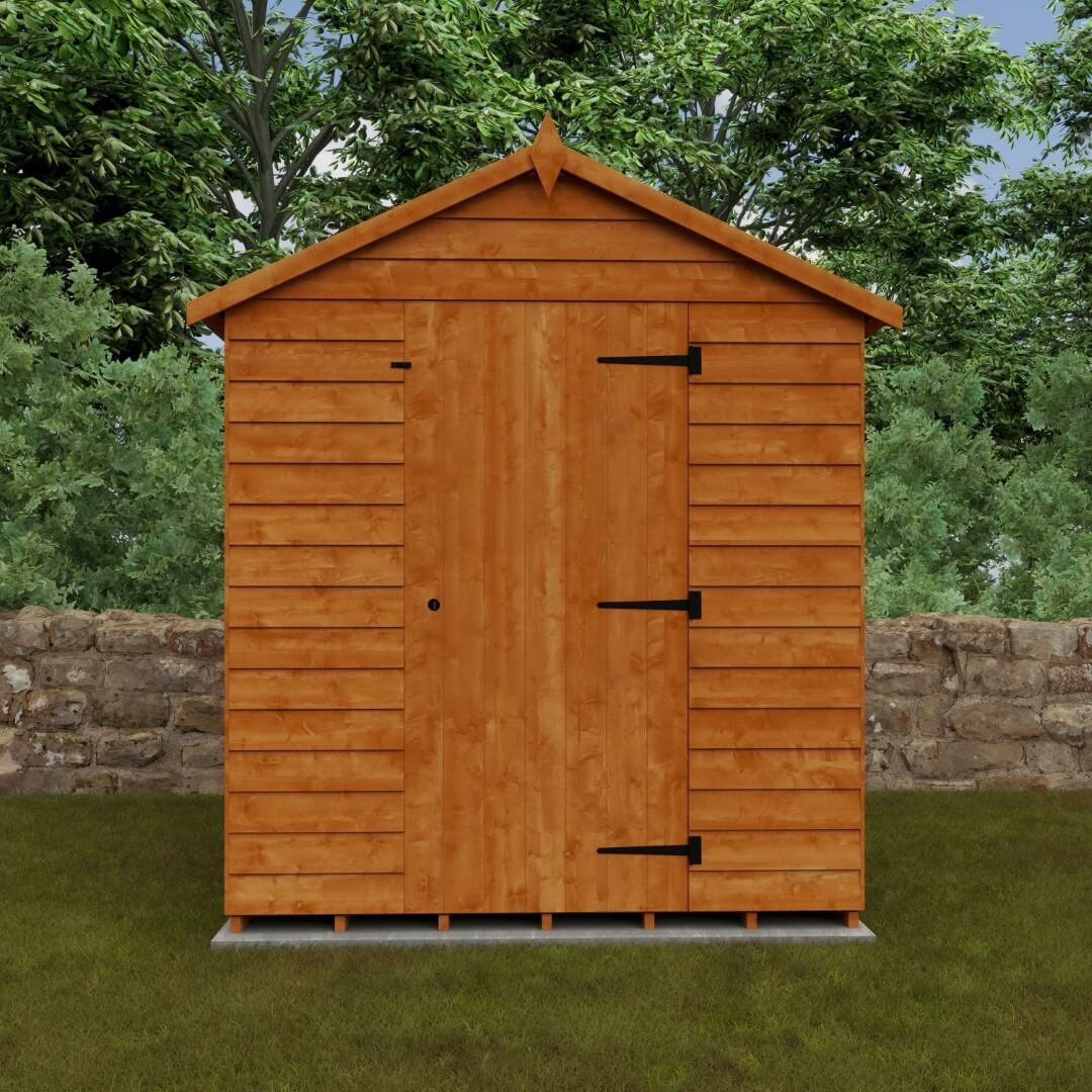 GardenArch 8x6 Budget Apex Wooden Shed