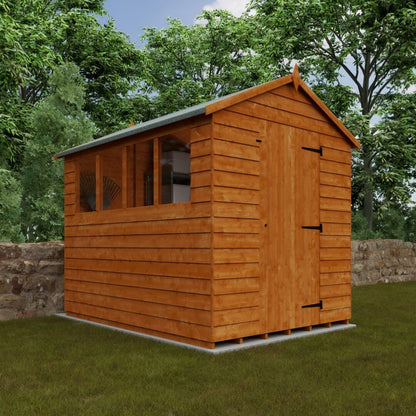 GardenArch 8x6 Budget Apex Wooden Shed