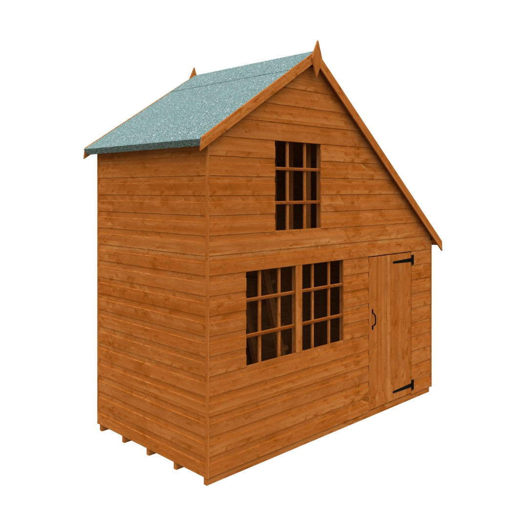 GardenArch 4x8 Clubhouse Wooden Shed