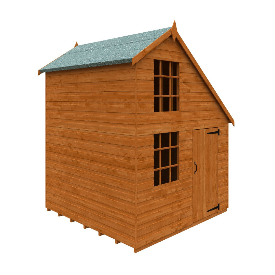 GardenArch 6x6 Clubhouse Wooden Shed
