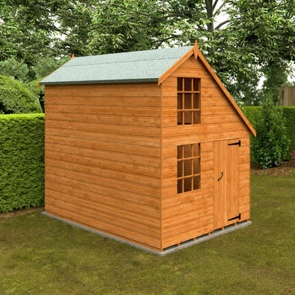 GardenArch 8x6 Clubhouse Wooden Shed