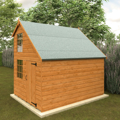 GardenArch 8x6 Clubhouse Wooden Shed