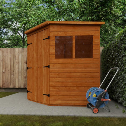 GardenArch 7x7 Corner Wooden Shed