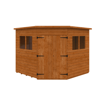 GardenArch 8x8 Corner Wooden Shed