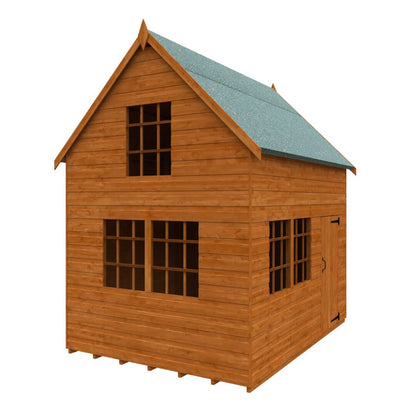 GardenArch 8x6 Country Cottage Wooden Shed