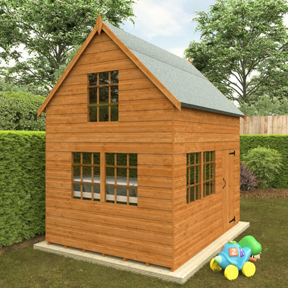 GardenArch 8x6 Country Cottage Wooden Shed