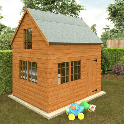 GardenArch 8x6 Country Cottage Wooden Shed