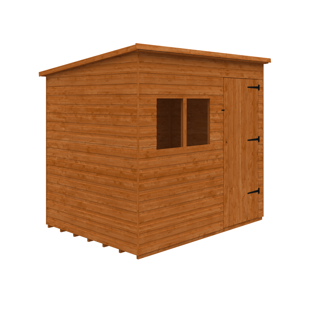 GardenArch 8x6 Deluxe Pent Wooden Shed