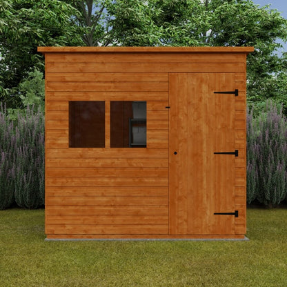 GardenArch 8x6 Deluxe Pent Wooden Shed