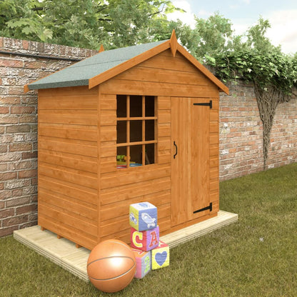 GardenArch 3x5 Den Wooden Shed