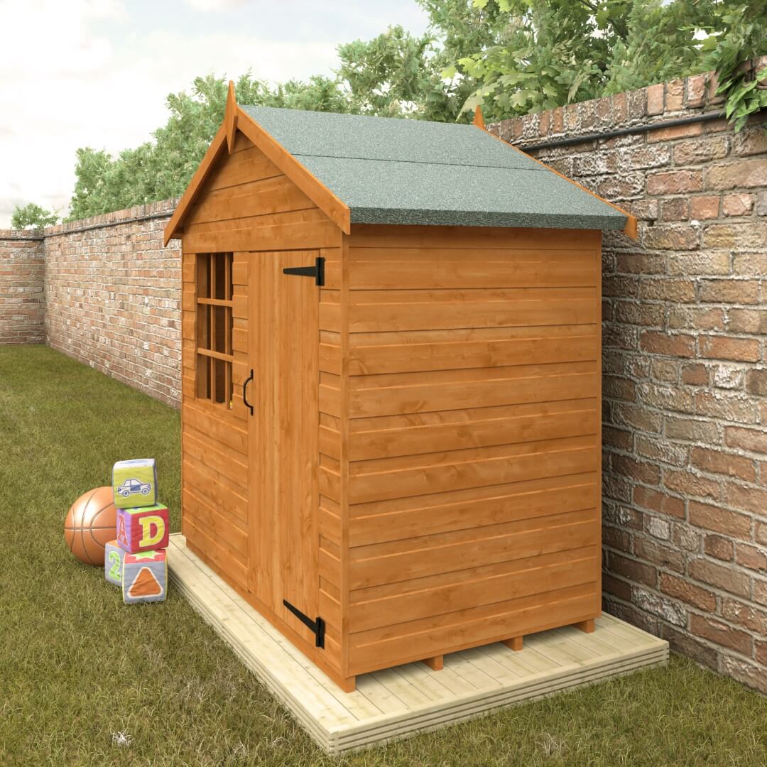 GardenArch 3x5 Den Wooden Shed