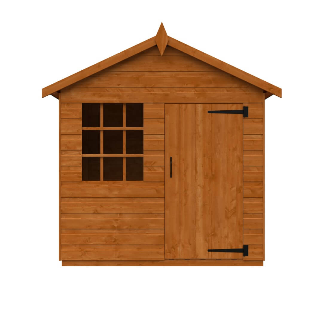 GardenArch 3x5 Den Wooden Shed