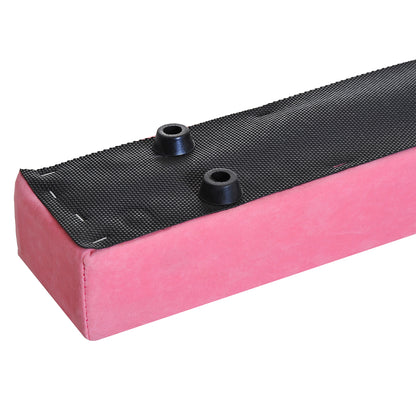 HOMCOM Balance Beam Trainer, 2.1 m-Pink  