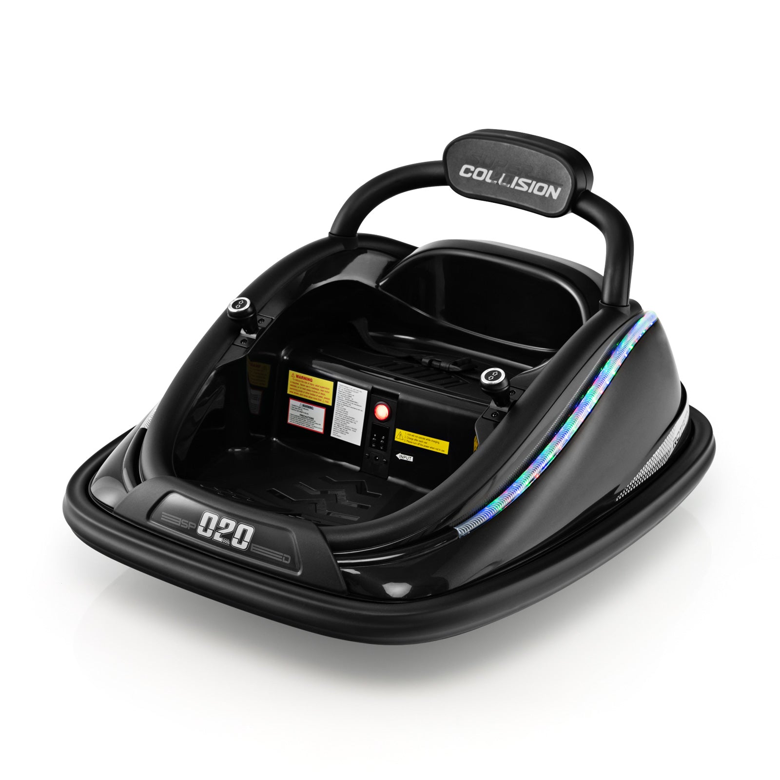 Electric Bumper Car with Remote Control-Black