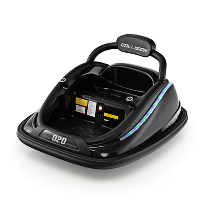 Electric Bumper Car with Remote Control-Black