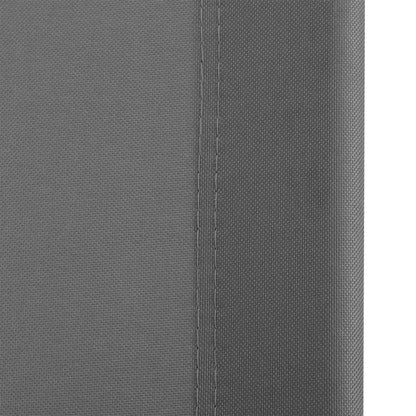 Outsunny Folding Sun Loungers Set of 2, Outdoor Day Bed with 5-Position Adjustable Backrest, Portable Recliner Garden Chairs with Breathable Mesh for Beach, Patio, Dark Grey