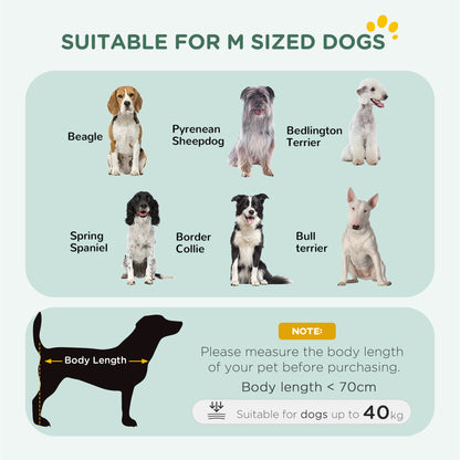 PawHut Foldable Dog Crate with 2 Doors with Tray, Soft Cushion, for Extra and Large Dogs, 105 x 70 x 75, Black