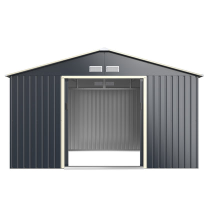Large Utility Storage House with Sliding Door