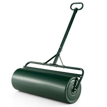 63L Garden Lawn Roller with Gripping Handle-Green