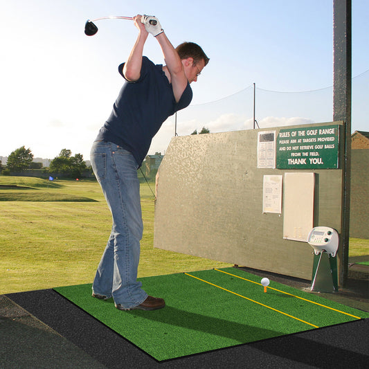 3-In-1 Premium Golf Practice Hitting Mat-27 mm