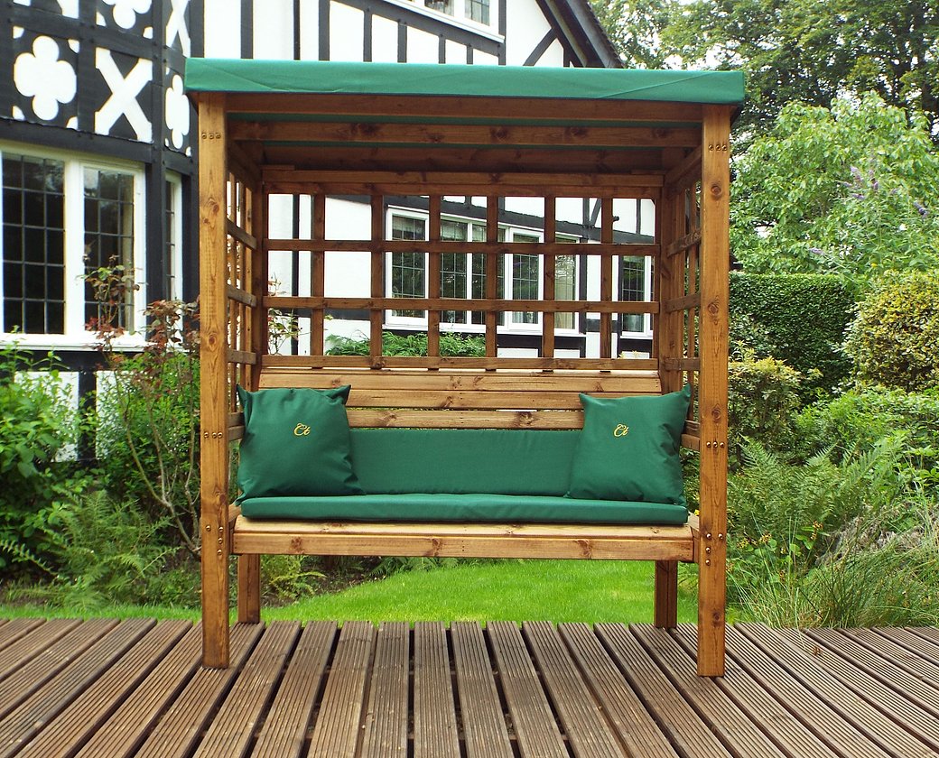 Bramham 3 Seat Arbour Green