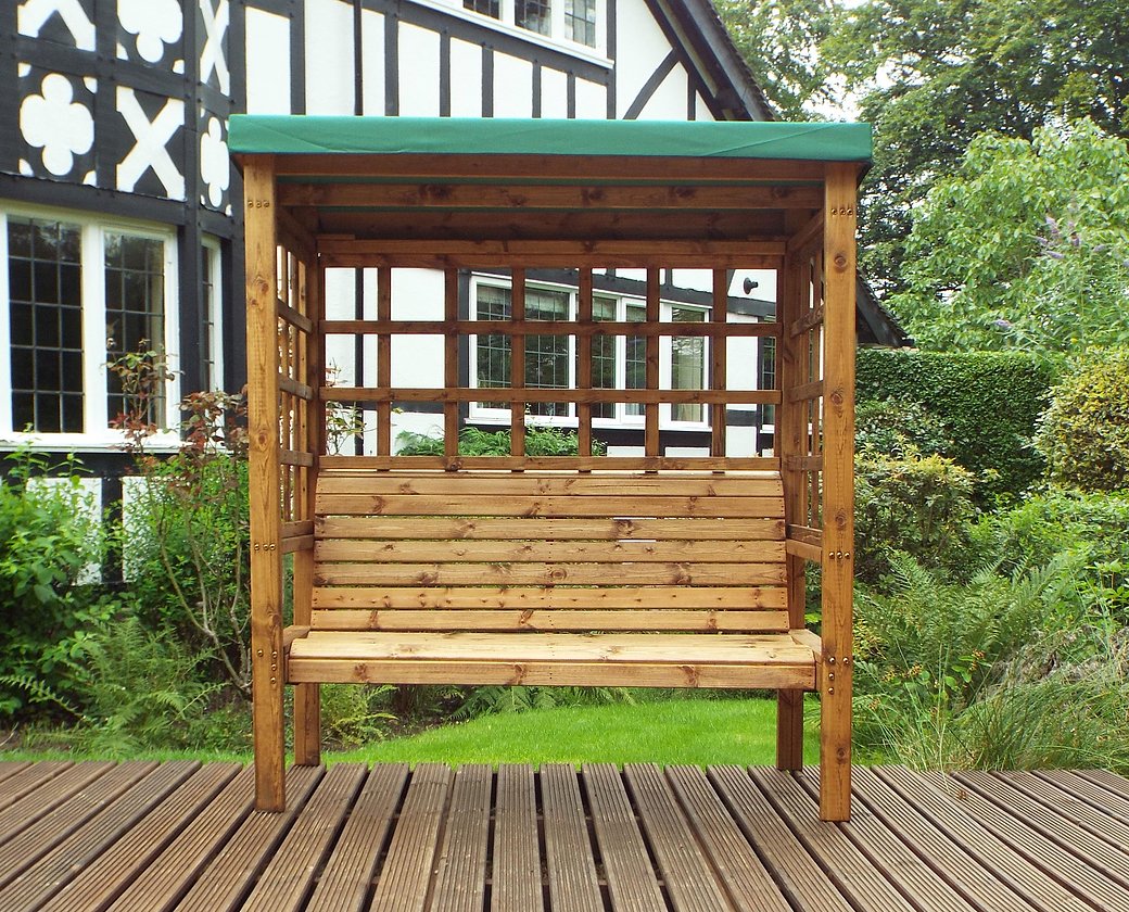 Bramham 3 Seat Arbour Green
