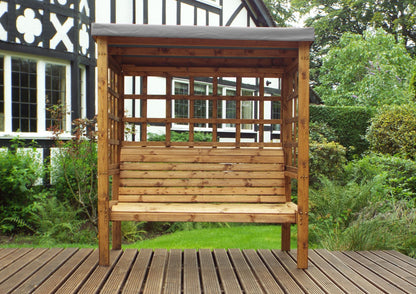 Bramham 3 Seat Arbour Grey