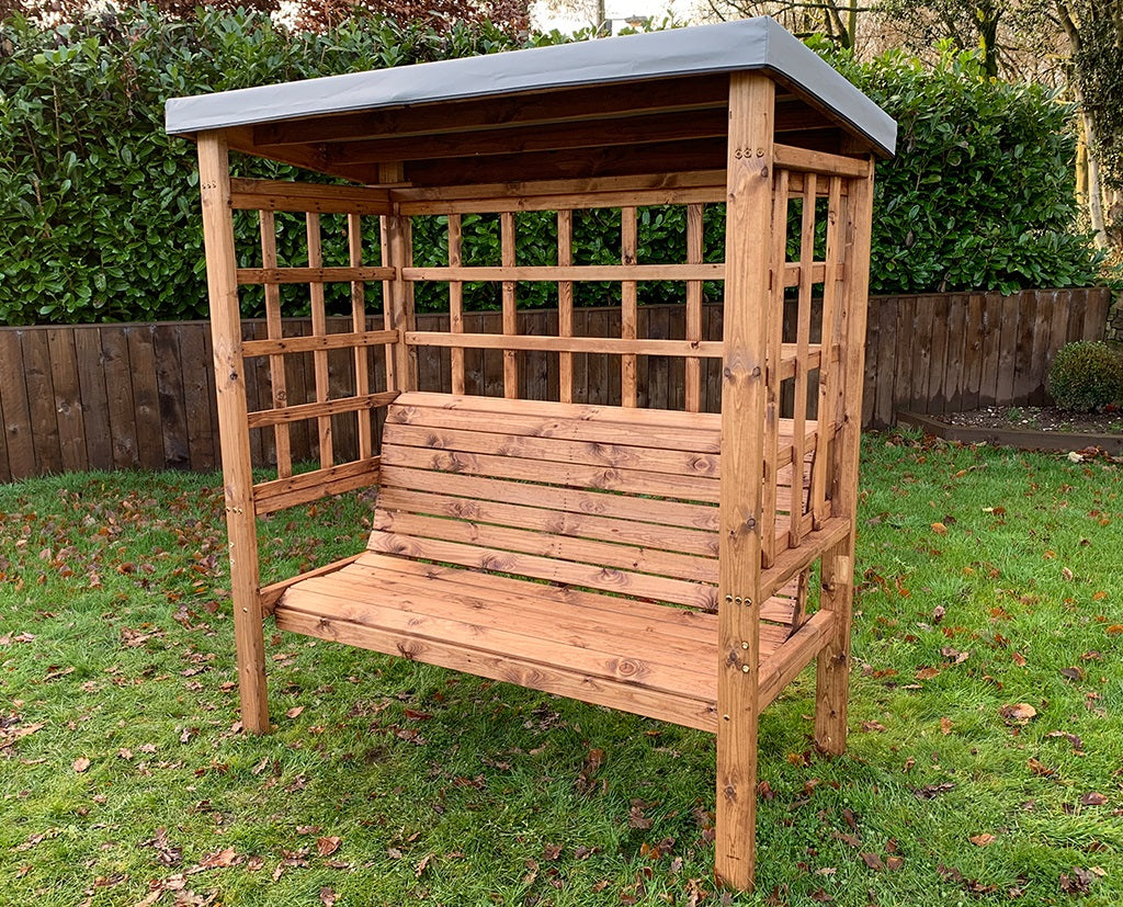 Bramham 3 Seat Arbour Grey
