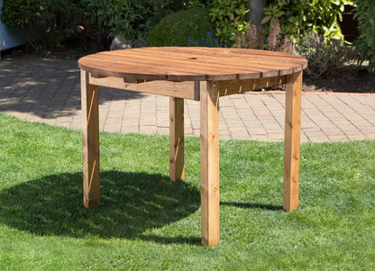 Enjoy Outdoor Comfort with Our Round Tables for 4