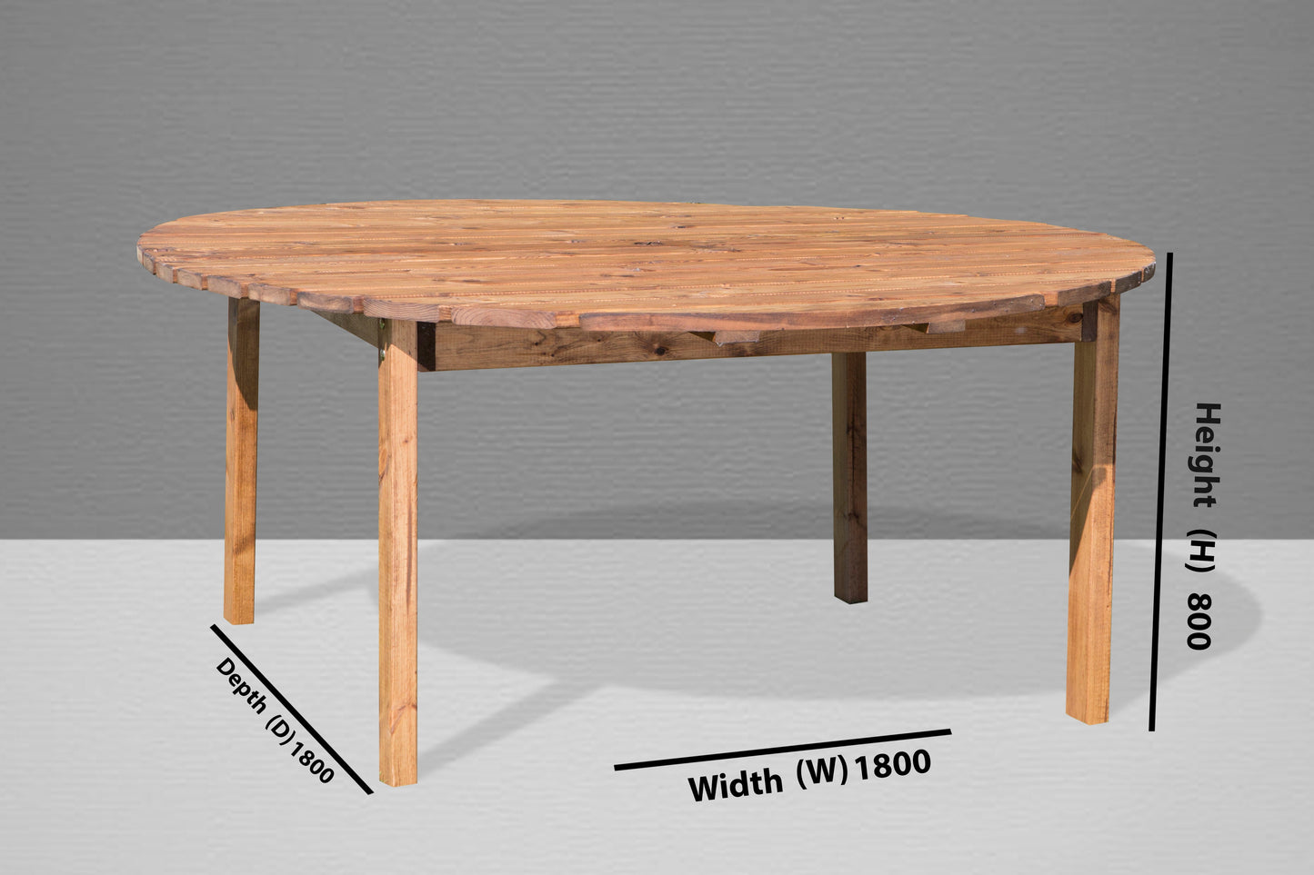 Large Circular Table