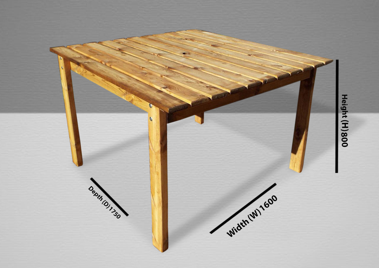 Large Square Table