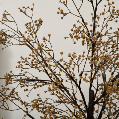 HOMCOM 6ft Artificial Gypsophila Blossom Tree Light with 96 Warm White LED Light, Baby Breath Flowers for Home Party Wedding, Indoor and Outdoor Use